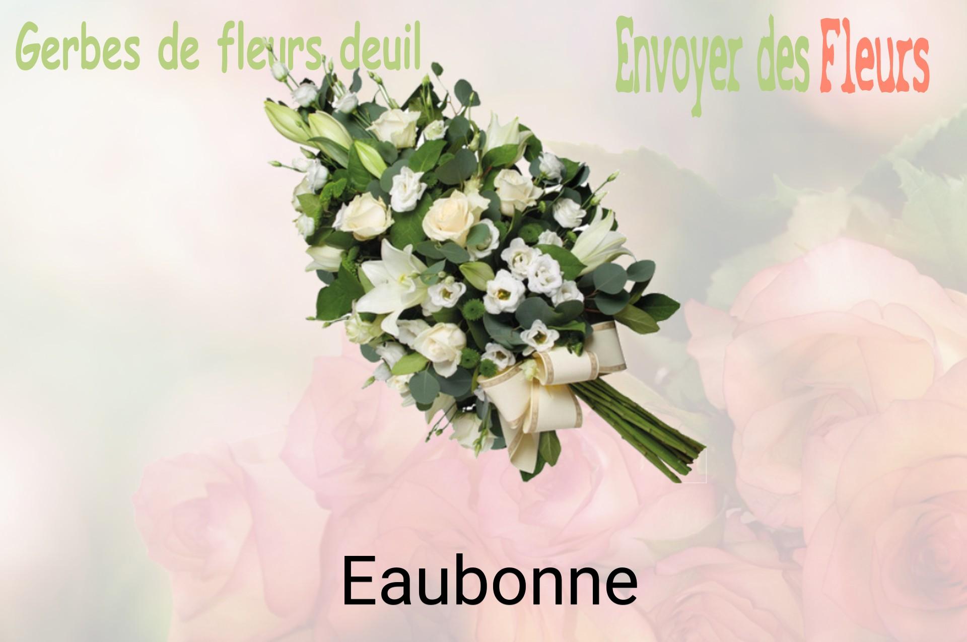Gerbe de fleurs de deuil livrée à Eaubonne